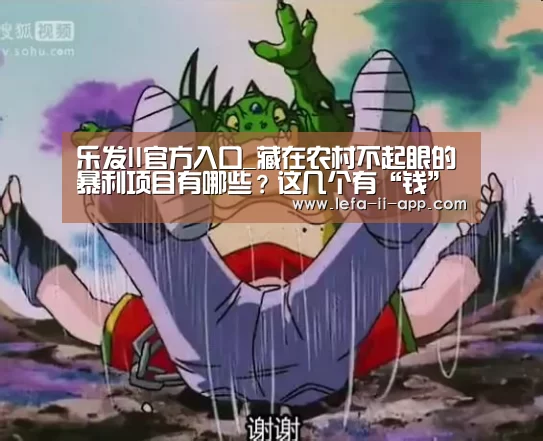 乐发II官方入口_藏在农村不起眼的暴利项目有哪些?这几个有“钱”景很好!(图2) 乐发IIAPP下载
